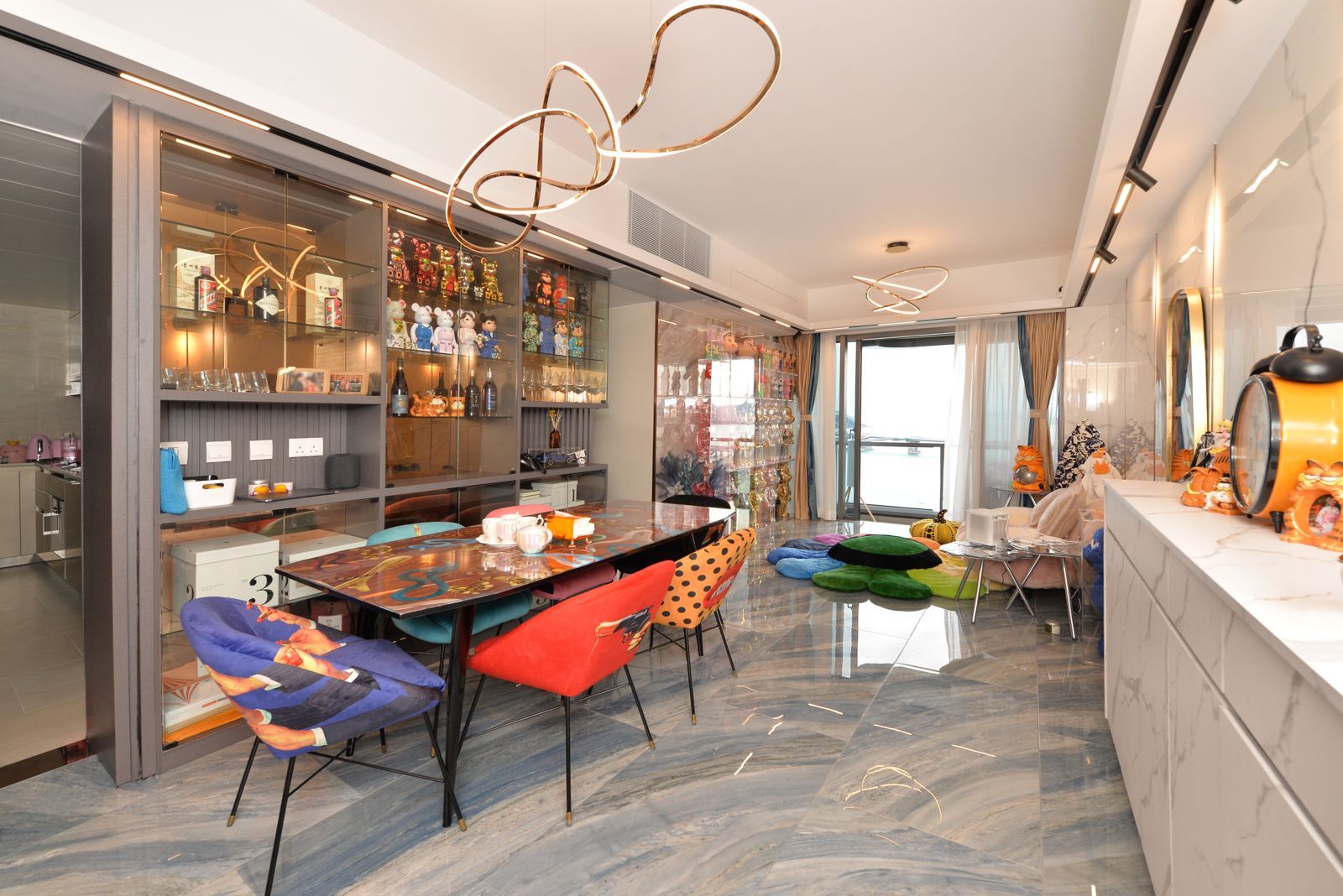 將軍澳-藍塘傲:  家居設計巧妙呈現收藏品與時尚融合